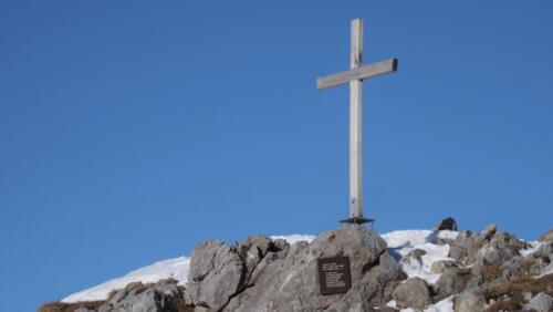 Gipfelkreuz auf dem Elsighorn 